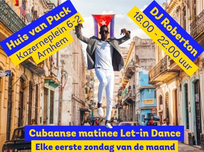 Let- in Dance/Salsa Lianna Matinee met Workshop. Rueda door Deivys uit Cuba: Let-in Dance te Arnhem