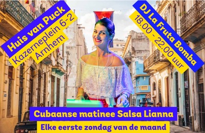 Let- in Dance/Salsa Lianna Matinee met DJ La Fruta Bomba en Sontagioso: Let-in Dance te Arnhem