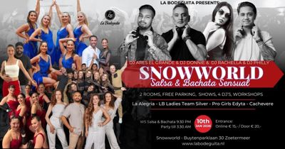 4 DJ's / 4 Shows - LB SnowWorld Salsa & Bachata: La Bodeguita te Zoetermeer