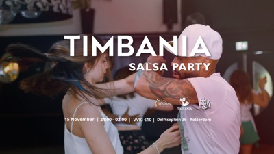 Timbania Salsa Party: Timbania te Rotterdam