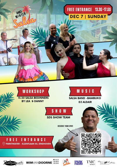 Midwinter-SALSA: Dansschool Salsapati te Eindhoven
