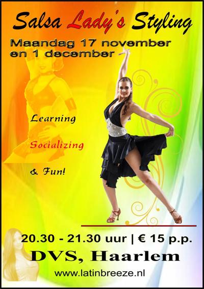 Salsa Lady‘s Styling: Latin Breeze te Haarlem