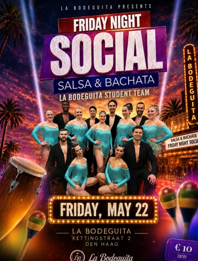 La Bodeguita Friday Night Social!: La Bodeguita te Den Haag