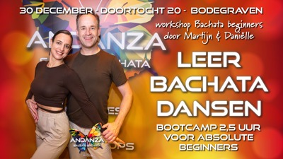 Bachata (sensual) proeflessen - beginners - intermediate / advanced door Andanza: Andanza Salsa & Bachata te Bodegraven