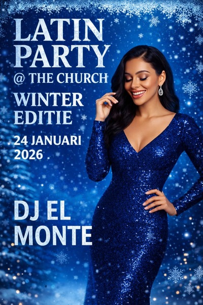 Latin Party @The Church - Winter Edition: Dj El Monte - El Monte Events te Den Haag
