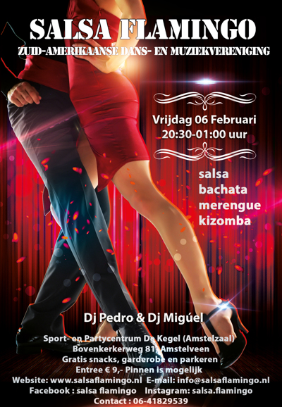 Get Together Party SALSA FLAMINGO: Salsa Flamingo te Amstelveen