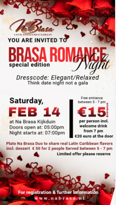 Brasa Romance Night - Special Edition: Na Brasa Kijkduin te Den Haag