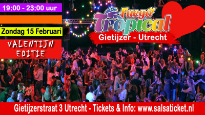 Fuego Tropical Gietijzer - Utrecht (XXXL dansvloer): Fuego Tropical te Utrecht