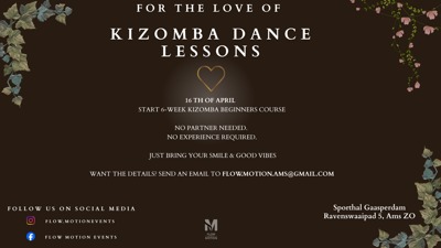 For The love of Kizomba Social: Flow Motion te Amsterdam Zuidoost