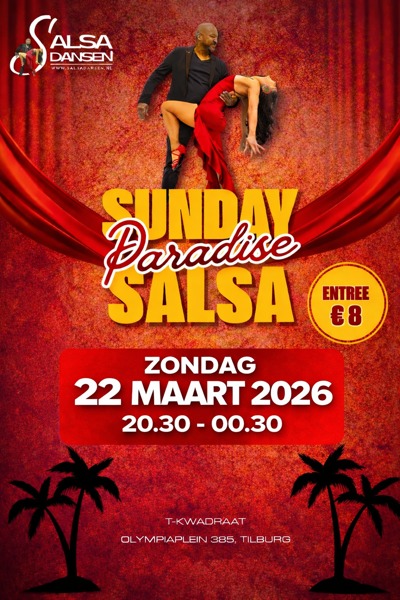 Sunday Salsa Paradise: Salsadansen.nl te Tilburg
