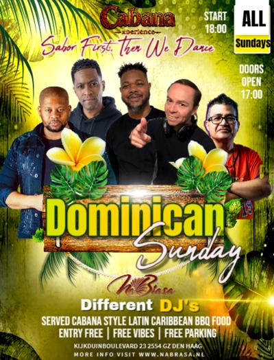 Na Brasa Cabana Dominican Sunday: Na Brasa Kijkduin te Den Haag