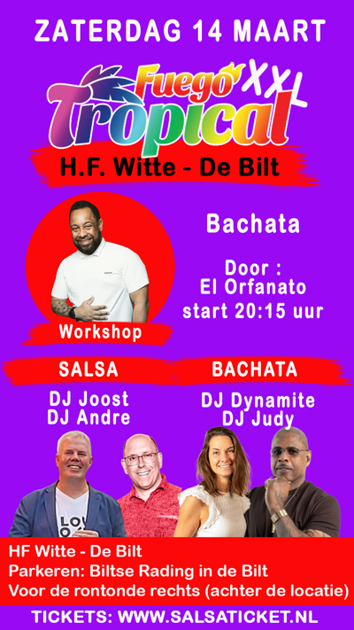 Fuego Tropical XXL De Bilt: Fuego Tropical te De Bilt