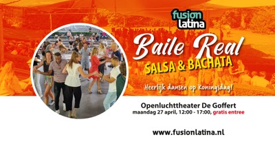 Baile Real: Salsa & Bachata dansen in het OLT De Goffert: Fusion Latina te Nijmegen