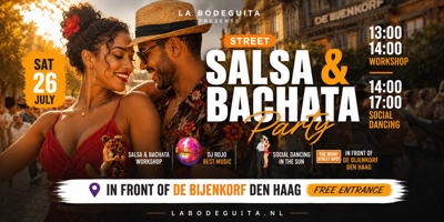 Salsa & Bachata back to the streets of The Hague!: La Bodeguita te Den Haag
