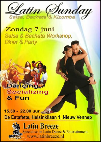 Latin Sunday Party: Latin Breeze te Nieuw Vennep