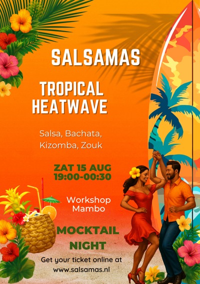 Tropical heatwave: Latin café Salsamas te Amersfoort