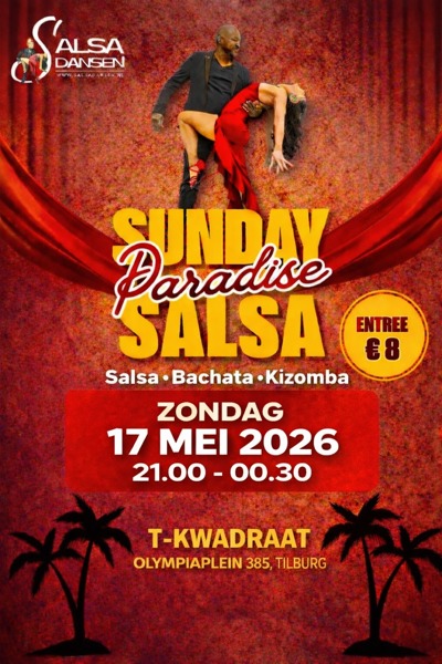 Sunday Salsa Paradise: Salsadansen.nl te Tilburg