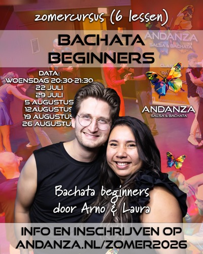 Bachata (sensual) zomercursus voor beginners: Andanza Salsa & Bachata te Bodegraven