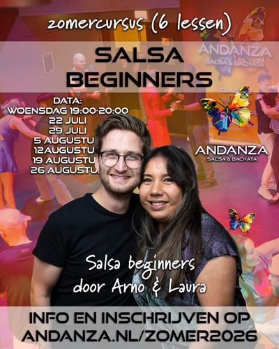 Salsa zomercursus voor beginners: Andanza Salsa & Bachata te Bodegraven