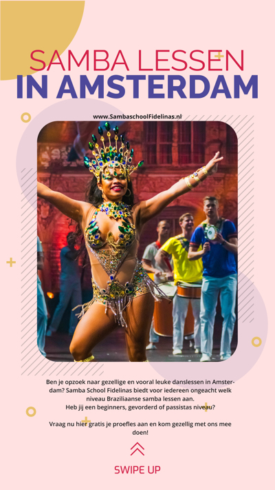 Brazilian samba basics: Fidelinas Entertainment te Amsterdam