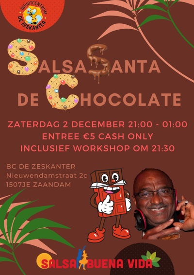 Salsa Santa de Chocolate: Salsa Buena Vida te Zaandam