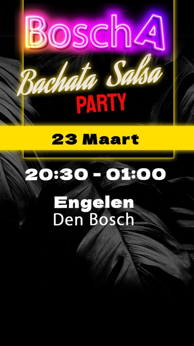 Live muziek Salsa & Bachata Social: BoschA  te Den Bosch