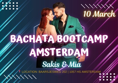 Amsterdam Bachata bootcamp: Bachata Romántica te Rijswijk