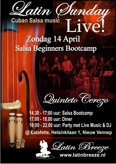 Salsa Beginners Bootcamp @ Latin Sunday: Latin Breeze te Nieuw Vennep