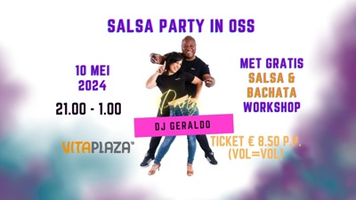 Salsa & Bachata Party in Oss: Salsipuedes Dance Company te Tilburg