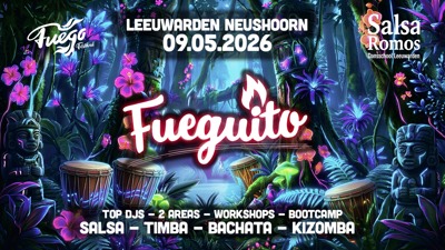 Fueguito - 2 Areas - Workshops - Bootcamp: Dansschool Salsa Romos te Leeuwarden