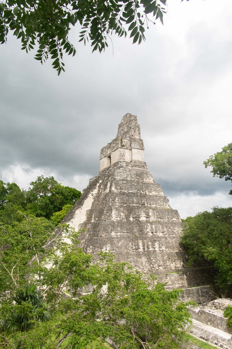 Maya tempel Tikal Guatamala