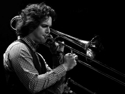 Meet Julian Julián Garvayo a very talented trombonist.