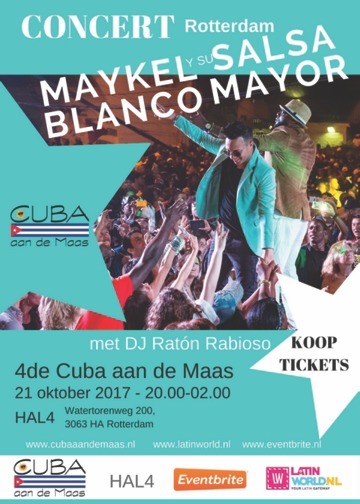 Maykel Blanco y su Salsa Mayor komt naar Nederland.